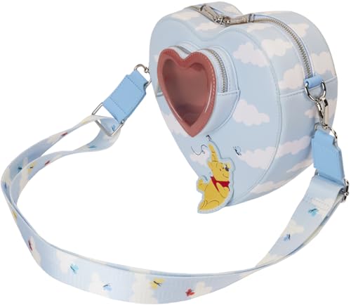 Loungefly Winnie the Pooh Balloons Heart Crossbody Bag Winnie the Pooh Bags3