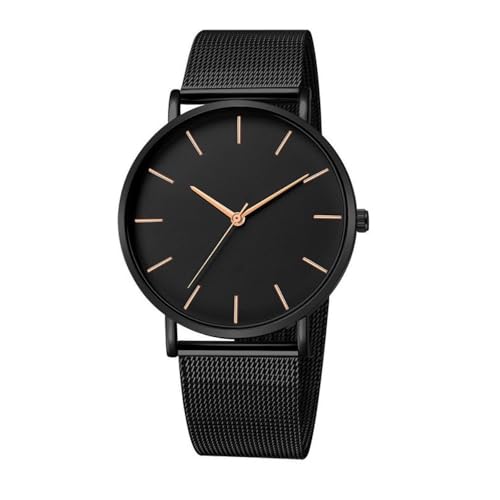 Cdycam Rose Gold mesh strap watch