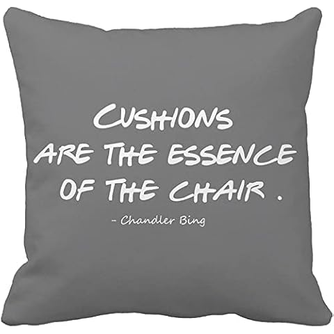 GETTOGET Tv Show Friends introduce pillow Case Squares Couch Sofa Cushion Covers Home Sofa Decorative Squares 18x18 in Cover