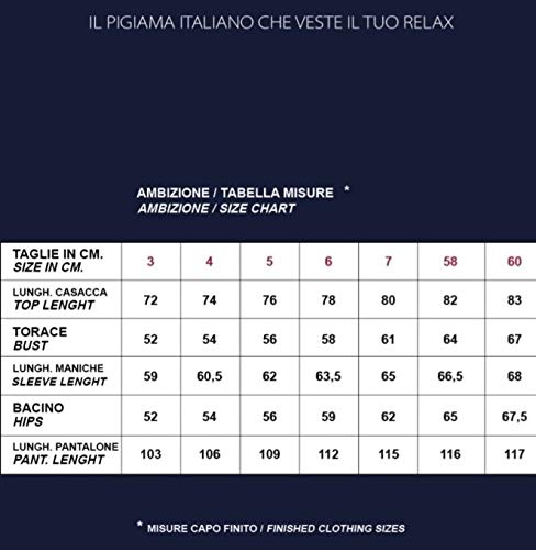 BIP BIP Pigiama per Uomo Due Pezzi Abbottonato