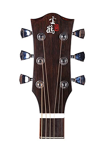 GaYouny Guitare Guitare Acoustique de 41 Pouces, Haut en Acajou Massif, Guitare Acoustique Guitare électrique (Size : 41… - Les Beatles, Paul McCartney, John Lennon, RIngo Starr, George Harrison GaYouny Guitare Guitare Acoustique de 41 Pouces, Haut en Acajou Massif, Guitare Acoustique Guitare électrique (Size : 41… – Image 4