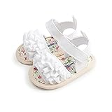  Sandalias de Verano para bebé niñas Suave Antideslizantes de Verano Sandalias de Playa Zapatos para Primeros Caminantes