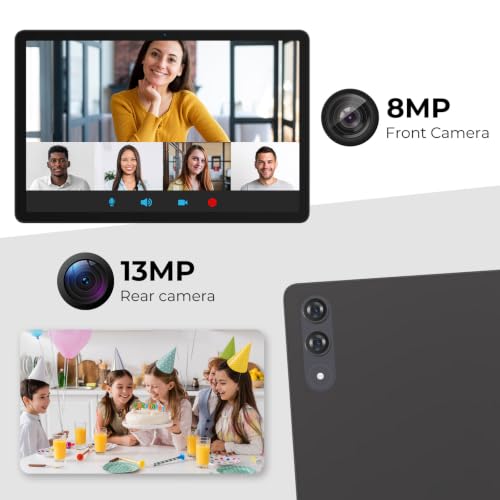 Image of Android Tablet 11 inch, Android 16 with 32GB RAM + 128GB ROM and 8000 mAh