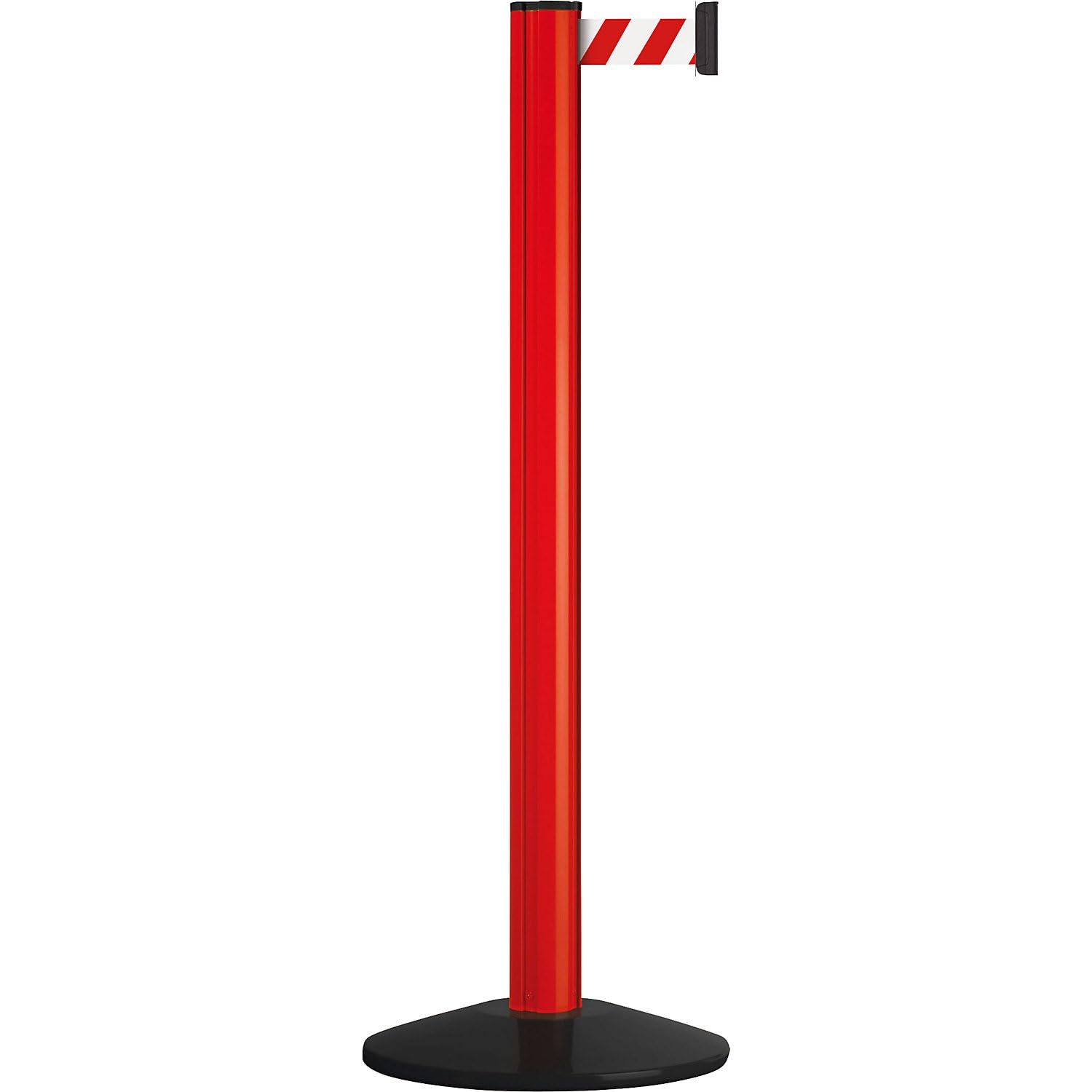 Poteau de sangle en aluminium 2300 mm 1 sangle de sangle - Poteaux de blocage pour bandes de blocage, bandes de sécurité