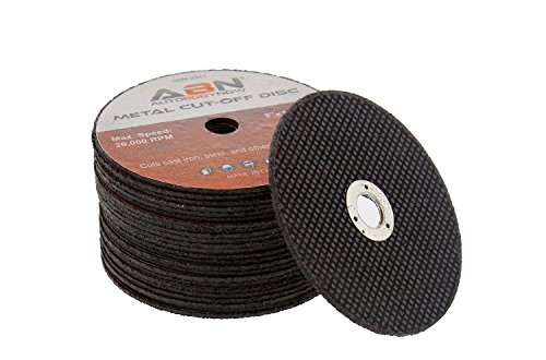 Abn 3In Metal Cut Off Blade 50-Pack With 20,000 Rpm Max Speed Use With 3/8In Arbor - Cut, Sand, Level And Trim #TOP1