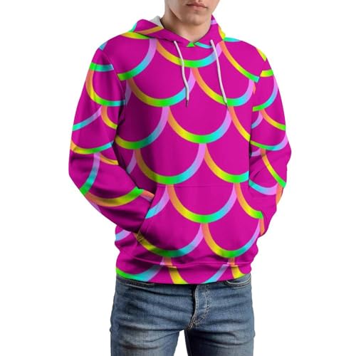 Sweats à capuche sirène rose UMENG fini les pulls ternes