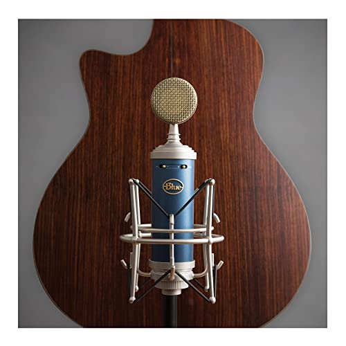 Image of Blue Bluebird SL XLR Cardioid Condenser Microphone for Pro Recording, Streaming, Podcasting, Gaming, Mic with Large Diaphragm, Shockmount, Modern Crystal-Clear Sound, Protective Case - Blue