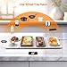 FEPPO Food Warmers for Parties Buffet – 4-in-1 Electric Warming Tray for Food with 10 Temp Settings & Timer, 33