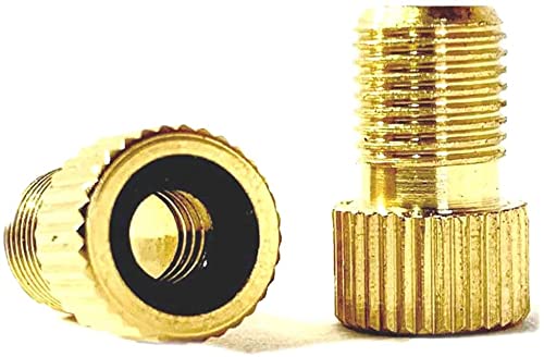 Fahrradventil Adapter I Schlüsselanhänger I Französisches Ventil Adapter SV Sclaverand DV Dunlopventil auf Auto AV Autoventil I Schrader Presta für Dunlop I Fahrrad-Zubehör Reifen Set