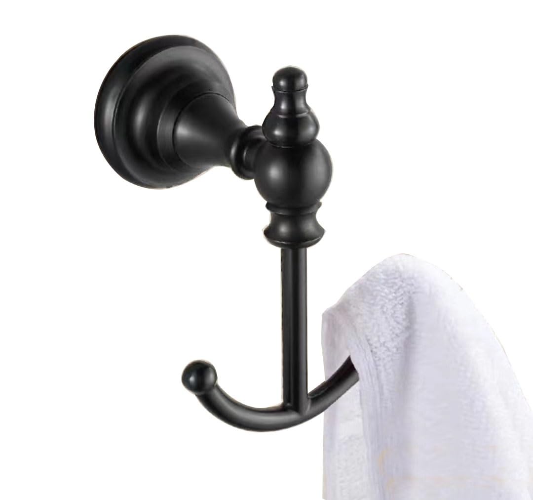 Lcanallyms H Wall Ooks, Durable Wall Coat Racks Clothes Anging Rail Anger Ookswall Mounted Gold/Black/Bronze Brushed Brass Robe Ooks Ook Key(H)