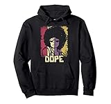 dope black magic girl african afro pride melanin vintage felpa con cappuccio