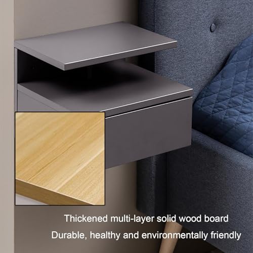 Table de chevet murale pour chambre et petits espaces studio