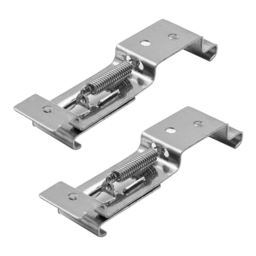 Tiardey 2 Soportes para matrícula de Remolque, Soporte para matrícula, Clips de matrícula de Acero Inoxidable, Soportes para matrícula de Marco