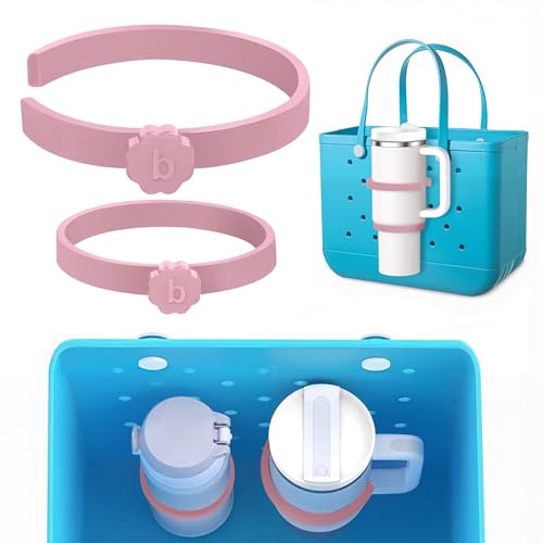 Porte-gobelet pour sac Bogg Bag avec insert réglable couleur Blushing