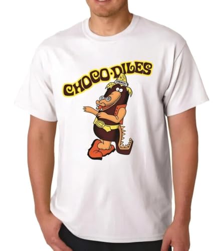 EWDrtuiTG CHOCODILES - Chauncey T-Shirt! Version 2 Hostess Pillsbury Cereal Fans White S EWDrtuiTG CHOCODILES - Chauncey T-Shirt! Version 2 Hostess Pillsbury Cereal Fans White S