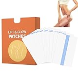 10 Pcs Hey Nip Thigh Lifting Tape, Hey Nip Lift and Glow Patches Legs for Sagging Skin, Invisible Waterproof Adhesive Body Tape, Body Tape for Women, for Stomach, Thighs, Arms