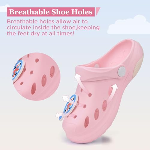 Image of Kids Girls Boys Clogs Garden Shoes Toddler Beach Summer Slides Slippers Indoor Outdoor Children Water Shower Pool Sandals for Toddler /Little Kid