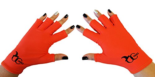 OC Nails UV Shield Glove (SALON WITCH) Anti UV Glove for Gel Manicures with UV/LED Lamps