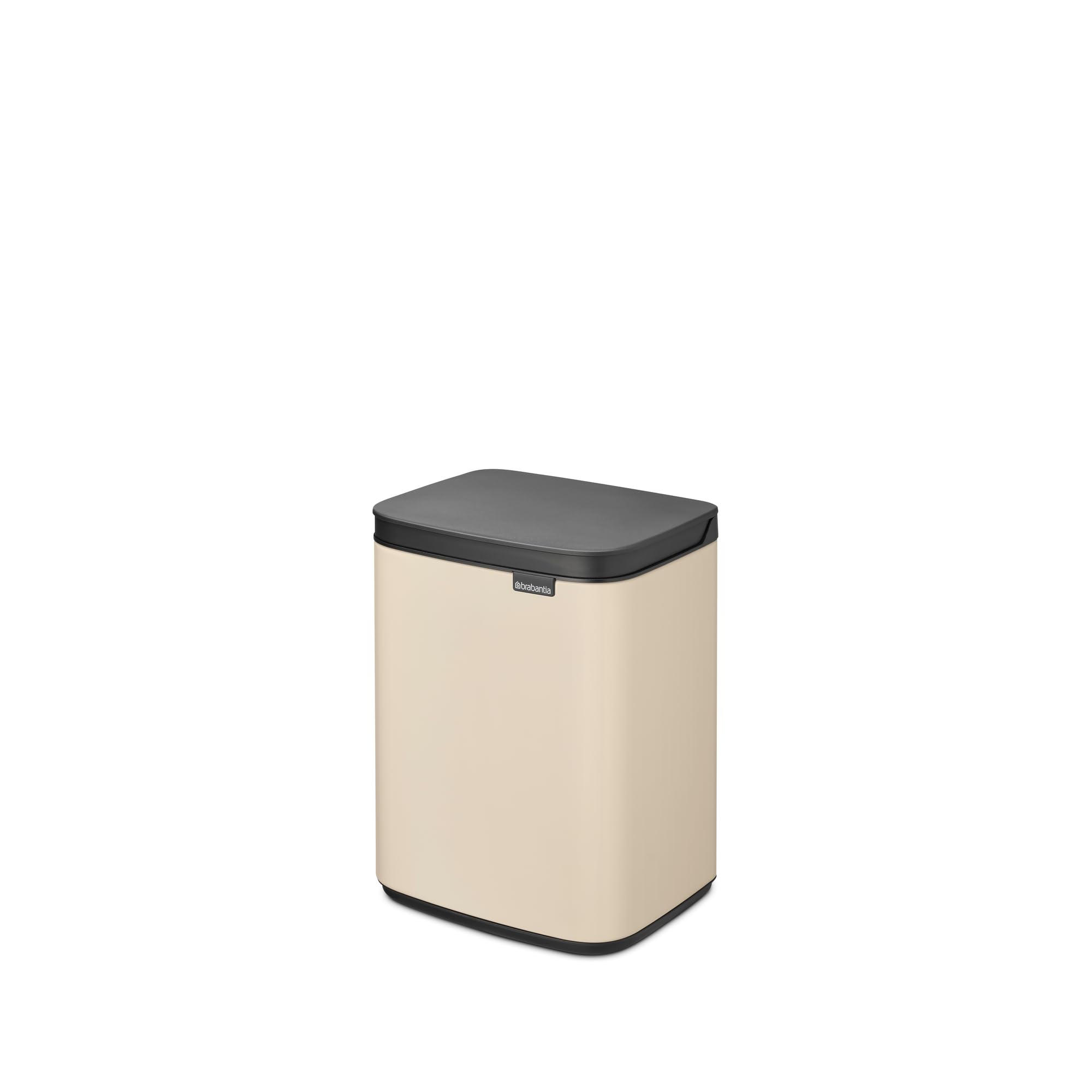 Image secondaire de Poubelle Brabantia Bo 4L - Compacte avec Couvercle Doux pour Salle de Bain, Cuisine ou Bureau - Beige