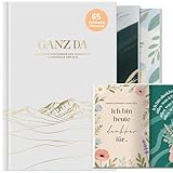 Achtsamkeitstagebuch für Erwachsene - 65 Positive Reminder, Dankbarkeitstagebuch Erwachsene mit Achtsamkeitsübungen, 5 Minuten Tagebuch für Manifestieren & Selbstliebe, 5 Minuten Achtsamkeitstagebuch