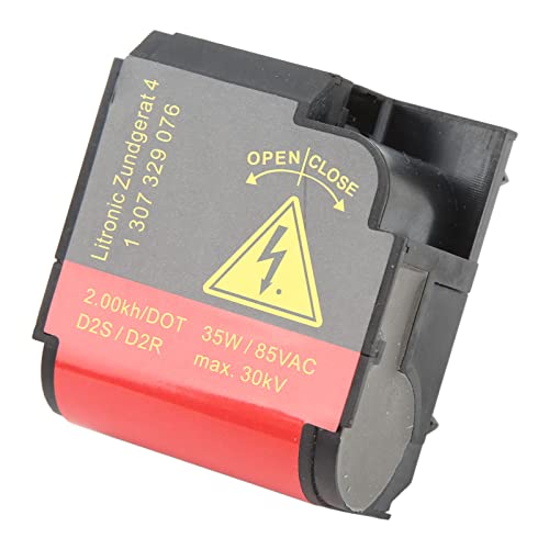 Akozon Scheinwerferzünder,-HID-Scheinwerfer-Zündervorschaltgerät D2S D2R Lampenfassung 1307329076 Ersatz für R50 R52 R53 2004-2007