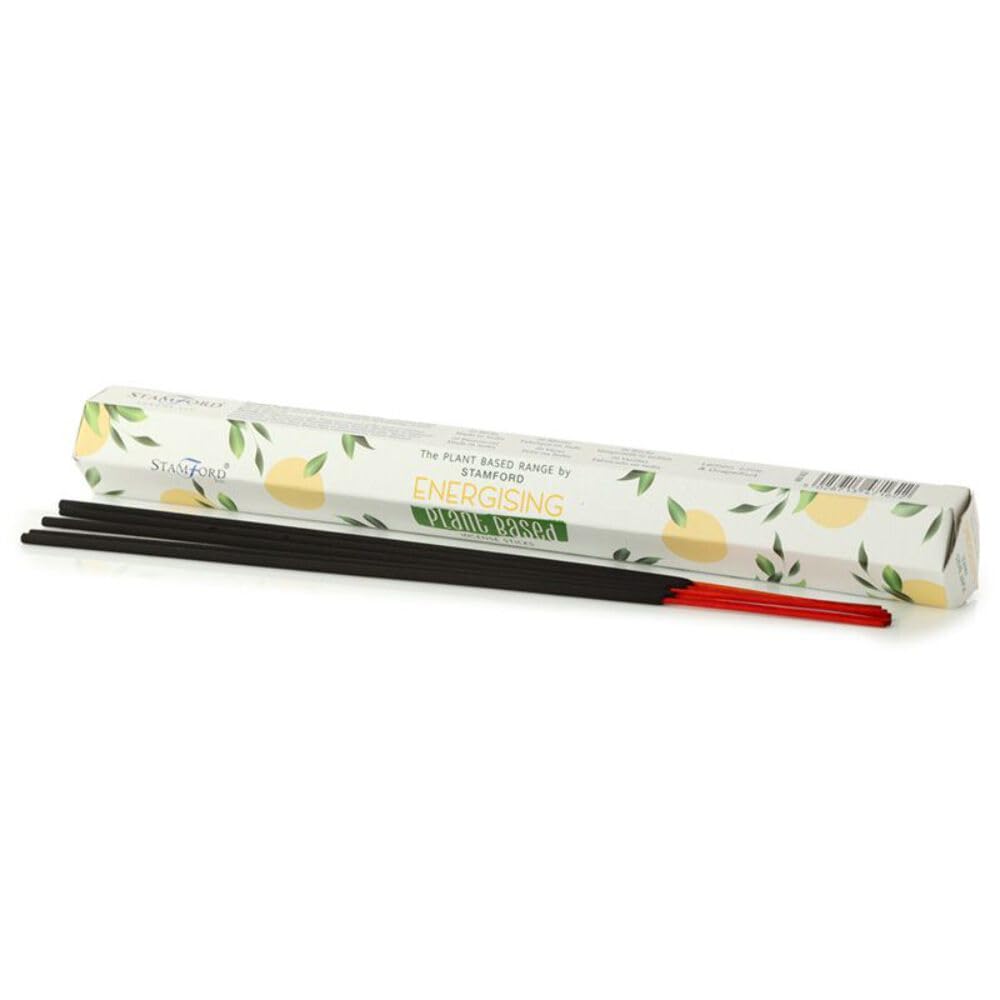 6x Premium Plant Based Stamford Hex Incense Sticks - Energising - Incence Sticks & Cones