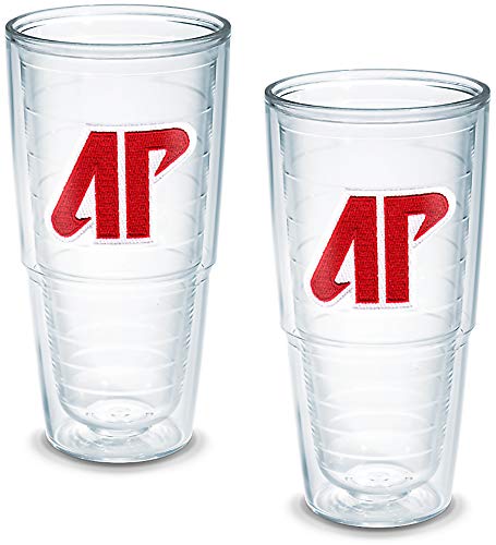 Tervis Austin Peay State University Emblem Tumbler, Set of 2, 24 oz, Clear
