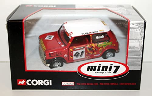 Image of corgi mini racing club christopher huck limited edition 1.36 scale diecast model