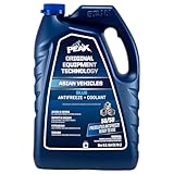 PEAK OET Extended Life Blue 50/50 Prediluted Antifreeze/Coolant for Asian Vehicles, 1 Gal.