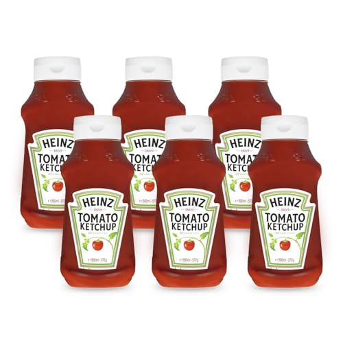 OW Gifts Heinz Tomato Ketchup, 570g (Pack of 8) - Classic Sweet & Tangy Flavor, No Artificial Additives