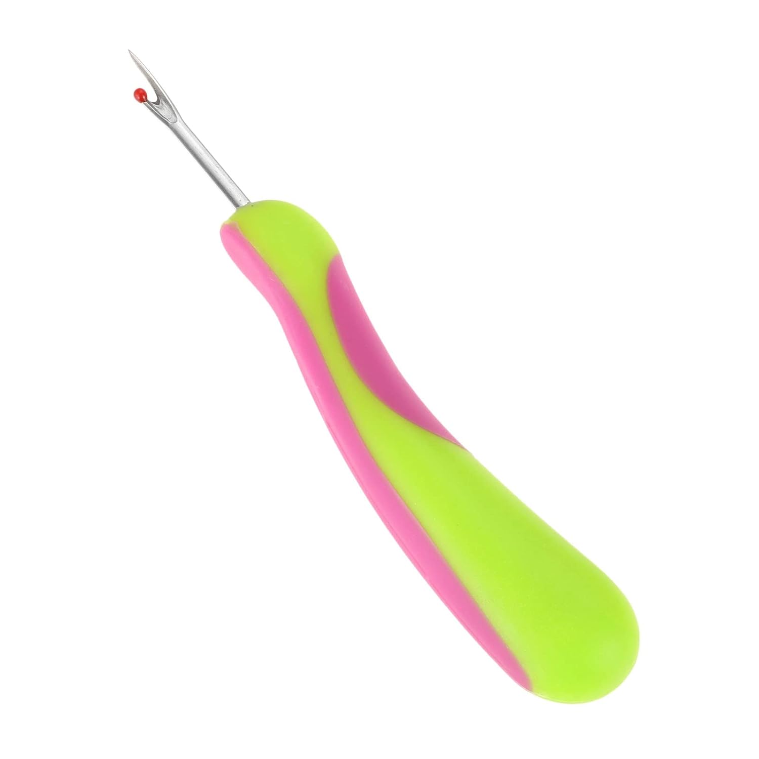 Wire Picker Practical DIY Handcraft Sewing Thread Cutter Seam Ripper Steel Stitches Removed Tool With Rubber Handle