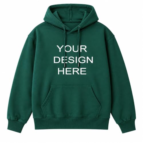 Image of Maydear Custom Vintage Washed Hoodie, Personalized Text Logo Pullover Sweatshirt for Men Women