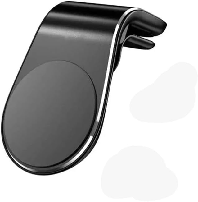 Car Phone Holder Magnetic for Renault Kangoo II 2008-2013, Air Vent Car Phone Mount Cradle 360 Rotatable L-Type Mobile Mount Cradle for Most Smartphones