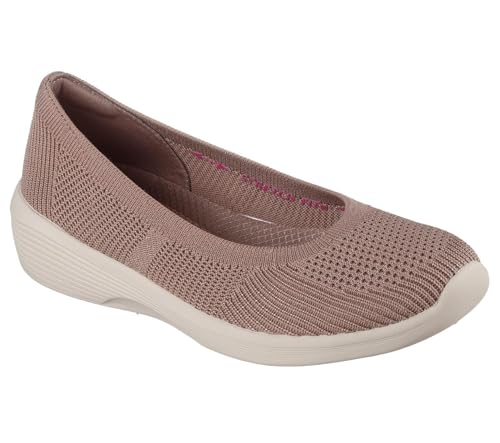 Skechers Arya Fancy You - Sneaker da Donna, Colore Moka, Taglia 40