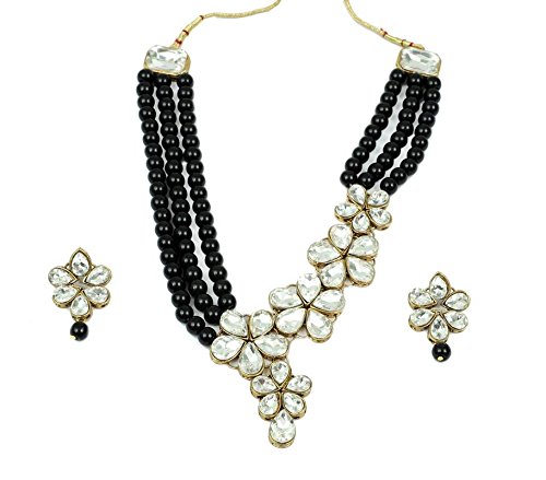 Buy Sanyal Black Moti Pearl with 