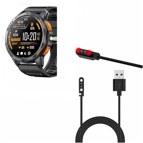 Cable de carga magnética K67 que soluciona los problemas de batería en reloj Tiwain K65