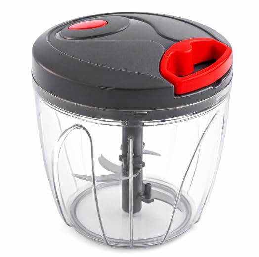 Manual Pull Dori Chopper Kitchen Food Processor 1000 ml Vegetable Fruit Onion Cutter Hand Operated Food Chopper with Pull String for Chopping and Mixing-picture-27