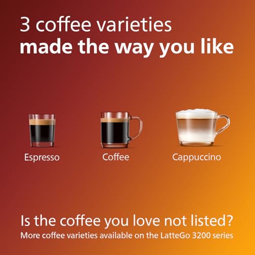 Philips 2200 Series Fully Automatic Espresso Machine, LatteGo Milk Frother, 3 Coffee Varieties, Intuitive Touch Display, 100% Ceramic Grinder, AquaClean Filter, Aroma Seal, Black (EP2230/14) - Image 4