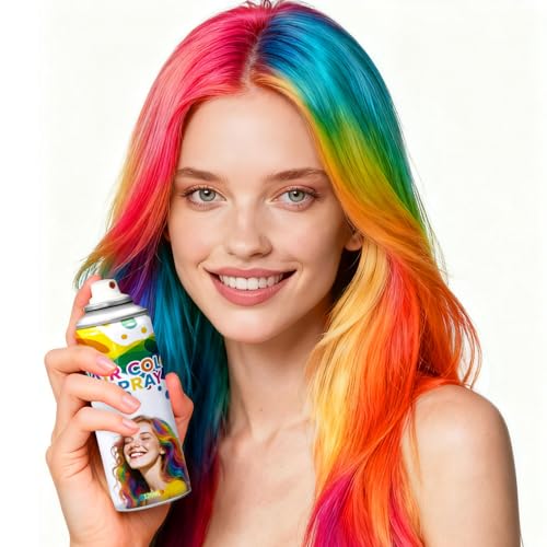 Spray Temporal para Cabello Color Púrpura 120ML miniatura 7