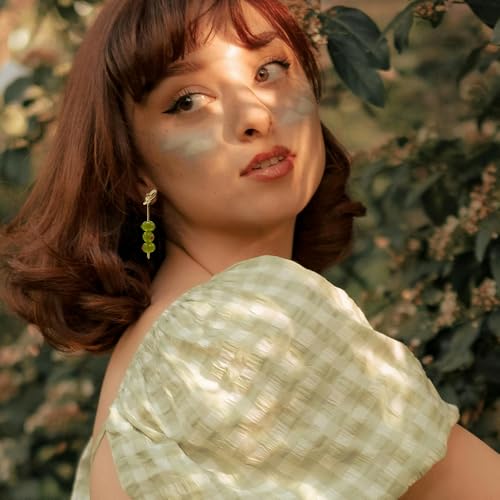 Madison Tyler Fruit Dangle Earrings for Women | Gold Plated Strawberry Apple Cherry Olive Watermelon Earrings for Women | Cute Fun Earring2