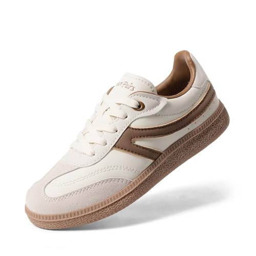 DREAM PAIRS Boys Girls Indoor Soccer Shoes Kids Youth Child Training Football Baseball Tennis Casual Sneakers 10 Toddler Khaki