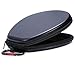Kinzd Headset Case Bag for LG Tone Pro HBS 700 730 750 760 800 900 - Headphone Carrying Case Cover Box for LG Electronics Tone Infinim Wireless Bluetooth Earbuds - Black PU Leather