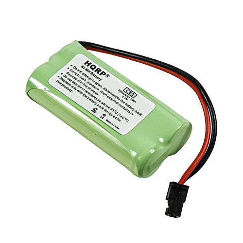 GP GP60AAAH3BMX (Z) Cordless Phone Battery Ni-MH, 3.6 Volt, 750 mAh - Ultra Hi-Capacity -Replacement Battery for IBM, Olympia, SW Bell, Vtech Rechargeable Battery