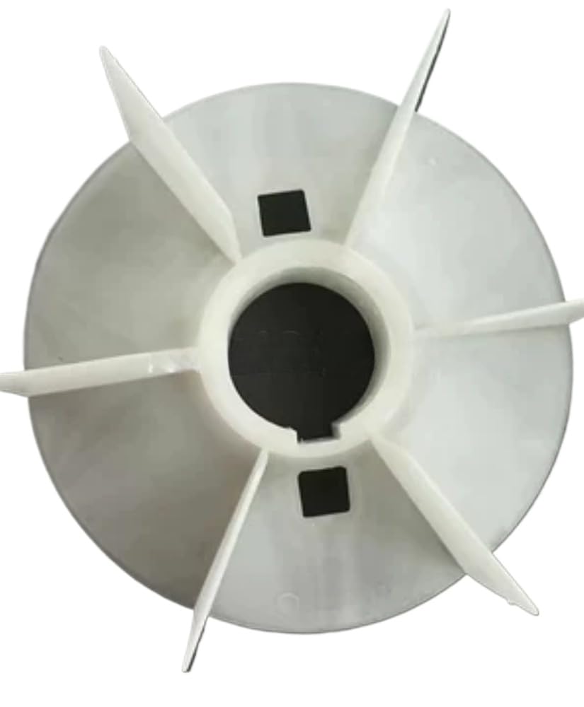 1pc M3BP315MLA4 Plastic Fan Blade for Motor Accessories - 350mm Outer Diameter, 80mm Shaft Diameter