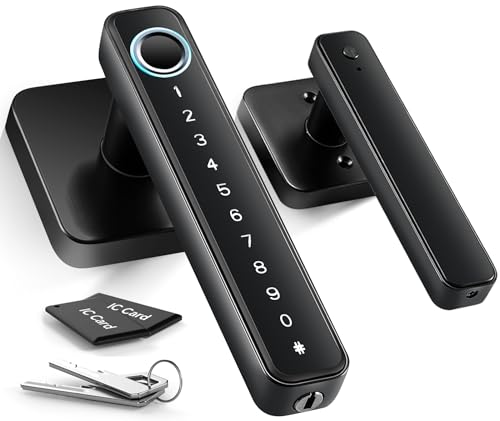 4-in-1 Smart Fingerprint Door Knob Lock