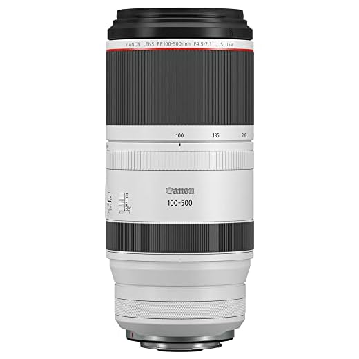 Canon RF100-500mm Super-Telephoto Zoom Lens