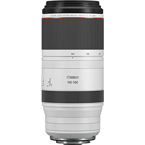 Canon RF100-500mm F4.5-7.1 L is USM Lens, Super-Telephoto Zoom Lens, Compatible with EOS R Series Mirrorless Cameras, White by Canon - Image 3