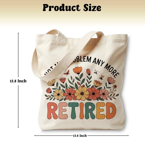 Bolso tote de lona para mujer miniatura 4