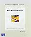 Student Solutions Manual for Basic Business Statistics