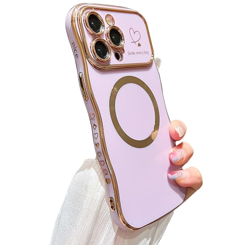 Coque iPhone 15 Pro Max rose mignonne pour femme stylée en terrasse